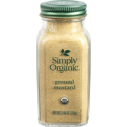 Simply Organic Mustard Seed, Shelf-Stable, 2.65 oz Bottle