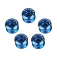 thumbnail image 1 of Naiovety Paquete de 5 tornillos de rueda de cadena de marcha única para bicicleta, tornillos de bielas de aleación de aluminio de repuesto, Ciclismo Azul, 1 of 6