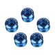 thumbnail image 2 of Pernos de rueda de cadena Soidarity Ciclismo Azul Paquete de 5, 2 of 6