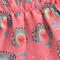 thumbnail image 4 of Robe de Plage pour Enfants Imprimé Arc-en-Ciel Col une Pièce Tenue de Plage, 4 of 6