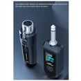 thumbnail image 3 of 4X Micrófono Inalámbrico UHF Transmisor y Receptor XLR Inalámbrico para Micrófonos Dinámicos Mezcladores de Audio Sistemas PA, 3 of 10