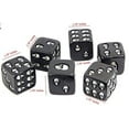 thumbnail image 2 of Bellaa Decorative Black Skull Dice Set of 6 Big 1.75" Inches Each, 2 of 3