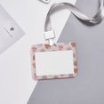 thumbnail image 6 of Naloa Strawberry Cake Card Badge Holder Work Badge Sleeve for Office, School, Factory, ID Credit Cards, Driver Licenses and Passes, 6 of 7