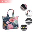 thumbnail image 2 of Pioneer Flower Floral Print Pattern Travel Tote Bags for Women Carry On,Large Weekender Bags for Women Travel,Multi Functional Duffle Bag for Work,Shopping,Sports, 2 of 5