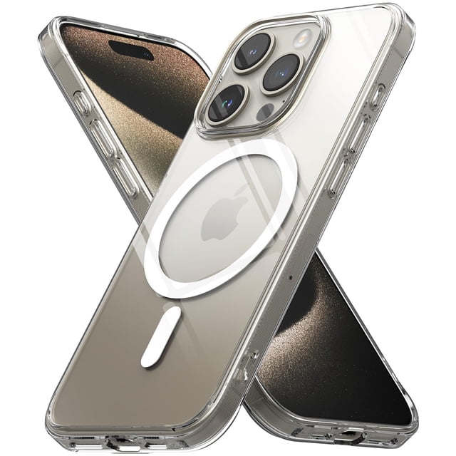 Funda de teléfono Ringke Fusion compatible con iPhone 15 Pro