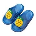 thumbnail image 4 of Zwiiyzr Boys Girls Shoes 3-10 Years Slippers Slide Sandals Children Summer Lovely Fruit Baby Bathing Shoes In The Bathroom Blue, 4 of 5