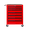 Red + Steel+1, variant on LANKANG Versatile Rolling Mobile Tool Chest with Multi Drawer Ball Bearing Slides for Storing Hand Tools in Garage and Workshop
