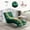 Emerald, variant on Velvet Chaise Lounge Indoor with Pillow, Button-Tufted Upholstered Chaise Lounge Chair for Bedroom Living Room Office, Emerald Velvet, 63.98L x 28.94W x 34.06H