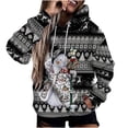 thumbnail image 2 of Pntutb Mujer Invierno Manga Larga Impreso Suéter Sombrero Casual Top Suéter Con Capucha Pntutb Pntutb-2850, 2 of 8