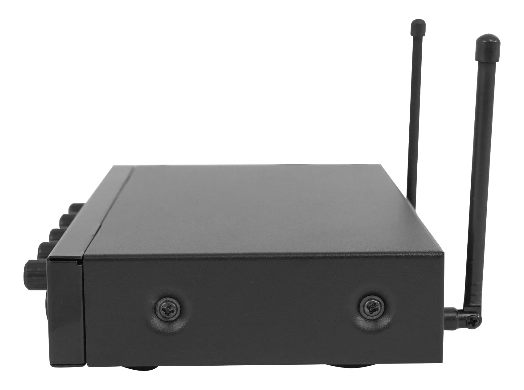 Rockville Hybrid Home Theater Karaoke Machine System w/5.25" Sub+2 Wireless Mics