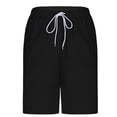 thumbnail image 6 of Kmdttou Men's Hiking Cargo Shorts Solid Color Sports Fitness Training Breathable Holiday Mesh Beach Shorts Zipper Pockets Cropped Pants (Available in Plus Size), 6 of 7