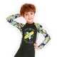 thumbnail image 4 of Niño traje de neopreno niños surfear ropa mantenimiento-cálido niño traje de buceo ropa de baño con mangas largas para la playa de la piscina con gris xxl Advancent OD003683-05, 4 of 7