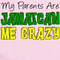 thumbnail image 2 of CafePress - Parents Jamaican Me Crazy Body Suit - Long Sleeve Cotton Baby Bodysuit, 2 of 4