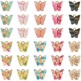 thumbnail image 1 of TRAHOO-Acrylic Butterfly Pendants Colorful Butterfly Acrylic Charms Flying Insect Dangle Charms for DIY Earring Bracelet Necklace Key Chain Jewelry Making Crafts, 1 of 4