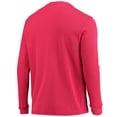thumbnail image 3 of Men's Dunbrooke Red Buffalo Bills Logo Maverick Thermal Henley Long Sleeve T-Shirt, 3 of 4