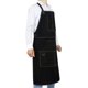 thumbnail image 4 of Delantal de soldadura de piel negro con 6 bolsillos, resistente, resistente al calor y al fuego, 4 of 4