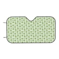 thumbnail image 7 of Balery Green Avocado Windshield Sun Shade, Car Front Window Sunshade Cover ,Automotive Interior Portected Blocks Uv Rays For Car Pickup Truck Suv Accessories- Medium, 7 of 7