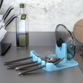 thumbnail image 2 of Silicona Para Vajilla De 6 Ranuras, Reposapiés Para Cuchara Resistente Al Calor Con Soporte Para Tapa De Olla Para Utensilios De Cocina Cateissary HA040998-01, 2 of 6