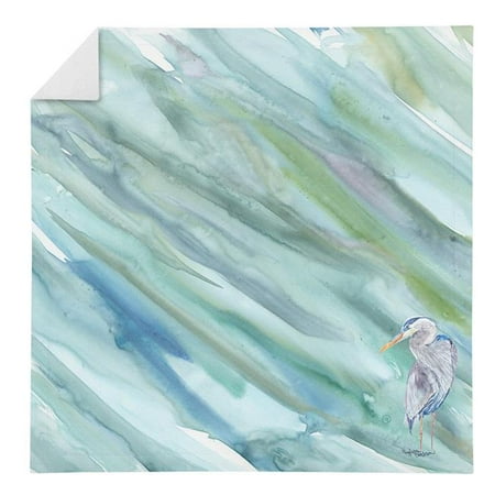 

Blue Heron on Blue Napkin