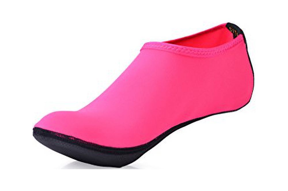 Quick-Dry Water Shoes, Epicgadget(TM) Barefoot Flexible Water Skin Shoes Aqua Socks for Beach, Swim, Diving, Snorkeling, Running, Surfing and Yoga Exercise (Pink, L. US 7-8 EUR 38-39) ? - image 3 of 5