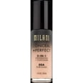 thumbnail image 1 of Milani Conceal + Perfect 2-in-1 Foundation + Concealer (1 Fl. Oz.) Liquid Foundation - Cubre círculos debajo de los ojos, imperfecciones y decoloración de la piel para una tez impecable (porcelana), 1 of 8