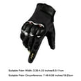 thumbnail image 3 of RuiJiao Shooting & Motorcycle Gloves with Hard Shell Knuckle Protection for Airsoft Motorcycle Cycling Paintball Sports Climbing Training Hunting, 3 of 9