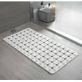 thumbnail image 3 of Bath Bliss Bubble Texture PVC Bathmat in White, 3 of 5