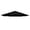 Black, variant on 6.5FT 6 Ribs Patio Umbrella Replacement Canopy (Canopy only),Waterproof Polyester Cover for Outdoor Market Umbrellas(Coffee)