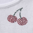 thumbnail image 6 of Mooqilaa Girls Knitted Cardigans, Open Front Lightweight Long Sleeve Cropped Kids Cardigan Sweaters White Size 10-12, 6 of 8
