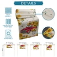 thumbnail image 7 of Table Runner Dresser Scarves 72 Inch Long, Farm Sunflower with Red Truck Linen Dining Table Runners Watercolor Blossom Floral on Flax Tabletop Scarf for Wedding Holiday Party Kitchen, 7 of 7