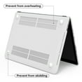 thumbnail image 3 of IBENZER Hard Shell Case Compatible with 2020 2019 MacBook Pro 16 Inch A2141, Hard Shell Case with Keyboard Cover & Type-C Adapter for Apple Old Version Mac Pro 16 inch, White Marble, T16-WHMB+1, 3 of 9