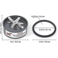 thumbnail image 3 of Pièces de Rechange Compatibles avec Nutribullet 600 Watt 900 Watts Lame d'Extraction de Rechange Tasses de Mixeur Ac, 3 of 5