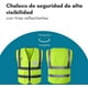 thumbnail image 5 of Chaleco de Seguridad Simonetta Vespetti Talla S Amarillo con Tiras Reflectantes, 5 of 5