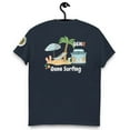 thumbnail image 3 of Gen X Gone Surfing – Retro Beach Vibes T-Shirt (Navy, M), 3 of 3
