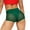Green, variant on Hienoo Women's Sexy High Waisted Mesh Tight Stretch Yoga Fitness Shorts, Sizes S-5XL