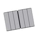 thumbnail image 5 of Alfombra de baño plegable, tapete para puerta, felpudo lavable, absorbente de agua, alfombra antideslizante para baño, dormitorio, bañera, entrada, 5 of 9