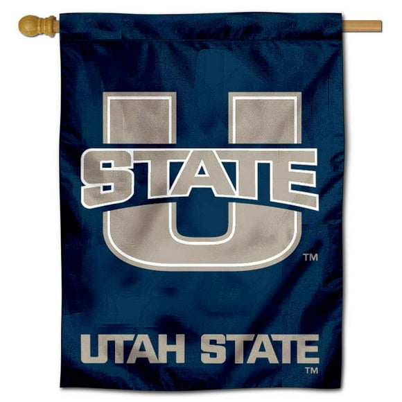 Utah State Aggies House Flag Banner
