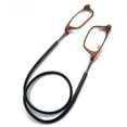 thumbnail image 3 of Gafas de lectura con soporte magnético para colgar en el cuello Gafas de lectura con imán unisex portátiles con cubierta telescópica de pierna larga y marco para la cabeza, 3 of 5