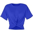 thumbnail image 2 of Womens T Shirts Short Sleeve Crew Neck Basic Tees Spring Tops Cute Tops for Women, 2 of 3
