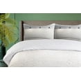 thumbnail image 4 of Ambesonne Black White Duvet Cover Sets, Modern Minimalist, 2-King, Black and White, 4 of 7