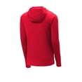 thumbnail image 4 of Sport Tek Male Cowl Neck Hooded Pullover True Red X-Small, 4 of 4