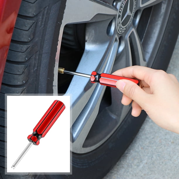 Extractor De Núcleo De Vástago De Válvula De Neumático De Coche, Herramienta De Extracción De Núcleo De Vástago De Válvula De Neumático Automático, Juego De Adaptadores De Llave Moyic VI004719-00