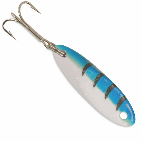 Acme Kastmaster Fishing Lure, Gold Glow Blue Tiger, 1/8 oz.