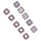 thumbnail image 2 of Insertos de fresado CNC, 10 piezas de insertos de carburo recubiertos, insertos de carburo, insertos de torneado indexables, confiabilidad excepcional, 2 of 8