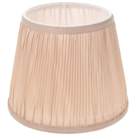 ROSENICE Wall Lamp Shade Modern Lampshade Pleated Fabric Khaki Friends Living Room 1Pack