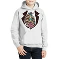 thumbnail image 2 of Awkward Styles Halloween Hoodies for Kids Zombie Rib Hooded Youth Sweatshirt, 2 of 5