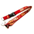 NCAA USC Trojans Team Logo Reversible Lanyard Keychain