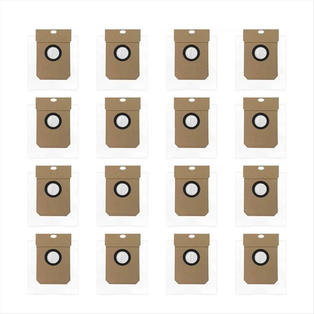 16 Piezas Bolsa de Polvo para KaringBee S7 OMNI Robot Aspirador Accesorios Repuestos