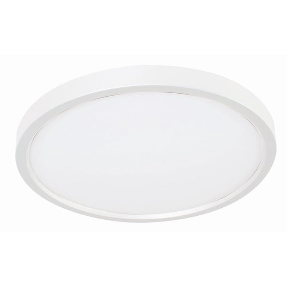 AFX - Edge 1- Light Ceiling Flush Mount in Contemporary-Modern-Transitional
