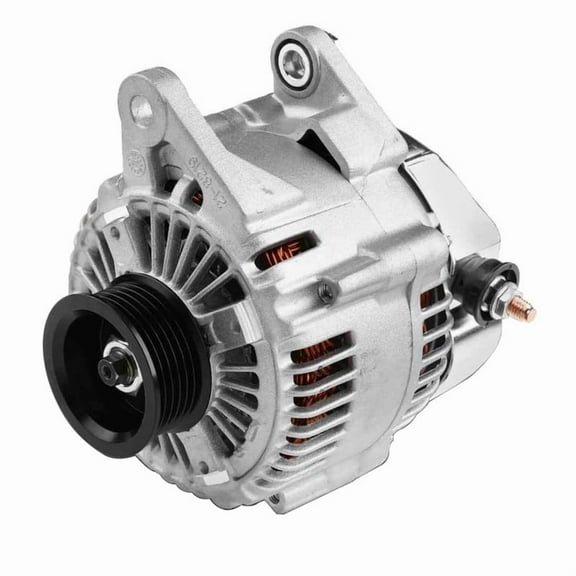 Detroit Axle - Alternator for Jeep Liberty Grand Cherokee Dodge Dakota Mitsubishi Raider, [136A 12V] Alternator with 6 Groove Pulley Replacement